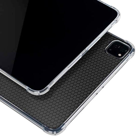 Specialty Vinyl Black Hex Texture iPad Pro 11in (2024) Clear Case